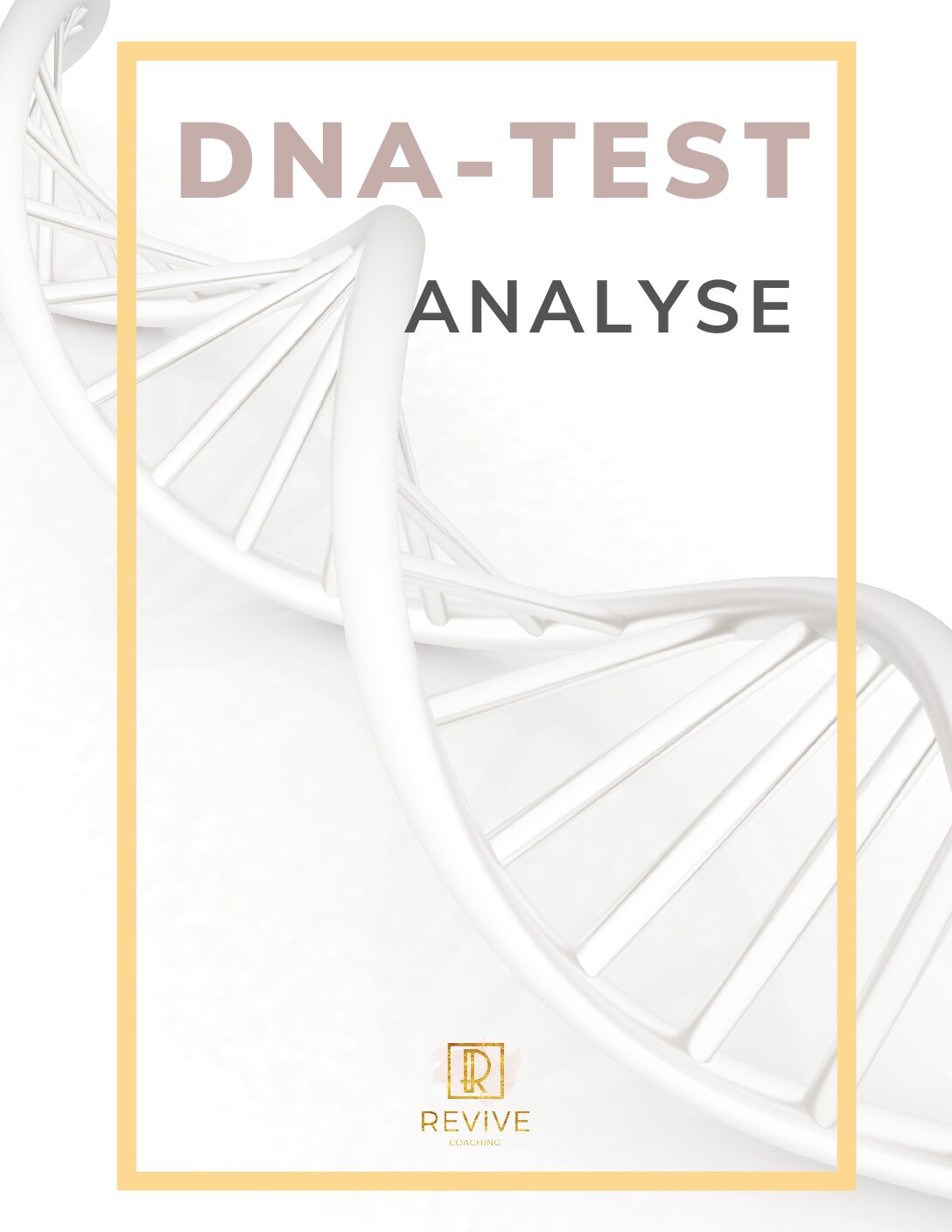 1 op 1  –  DNA test met privé begeleiding – SOLD OUT